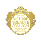 ブラインドビューティーアワードの受賞ロゴ